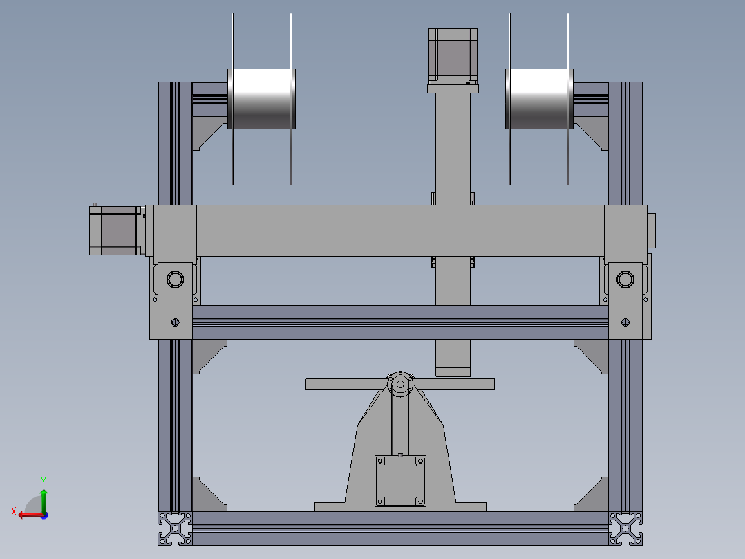 纤维Z向增强复合材料打印机-2===1062859===300后视图