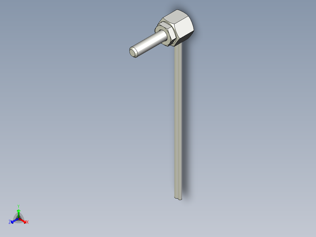 直角光纤_漫反射型FR-Y32_2023正等轴测图