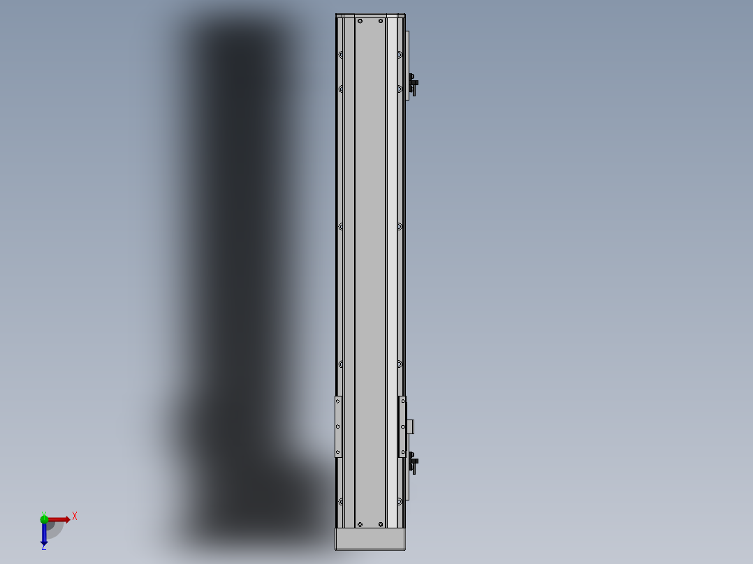 精密模组MY100-T10-550L-BM-P20B-C4-C俯视图