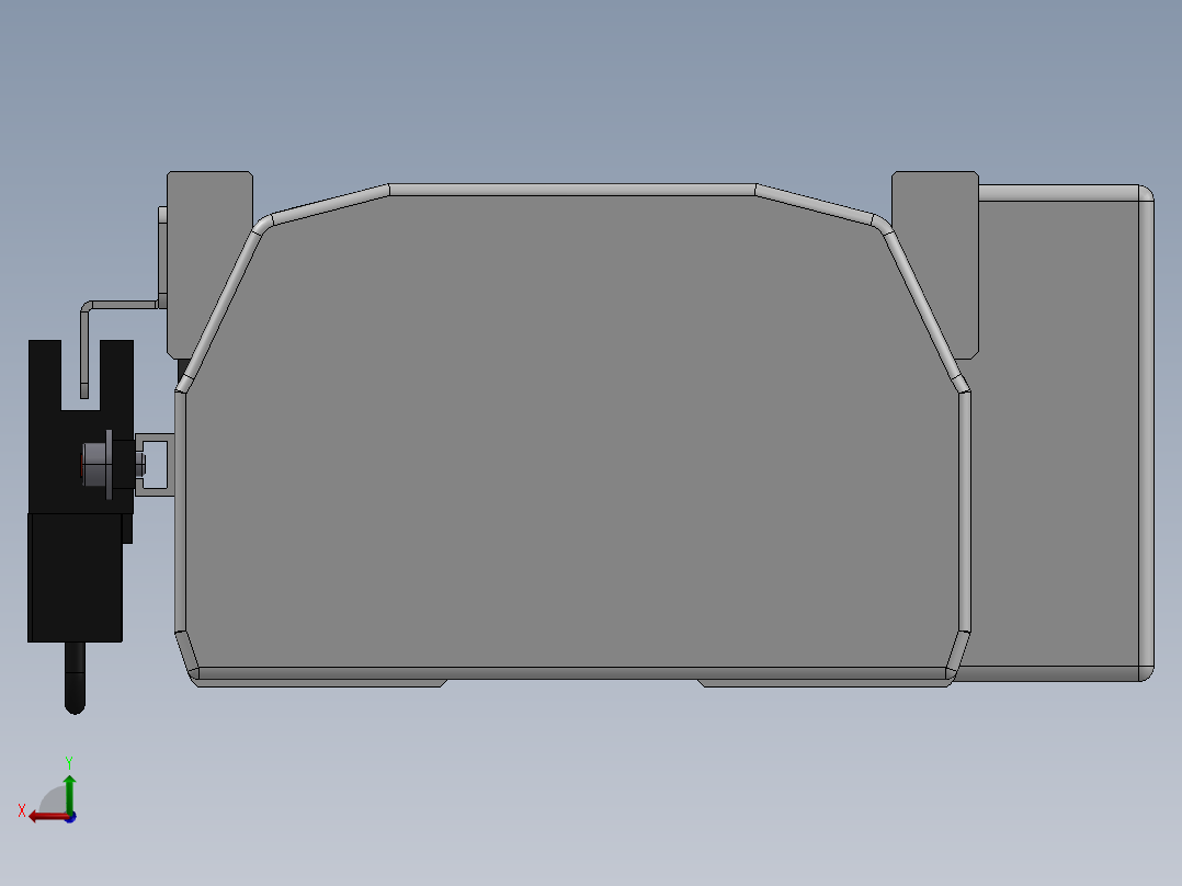 精密模组MT100-L78-1300-L-M10-C4后视图