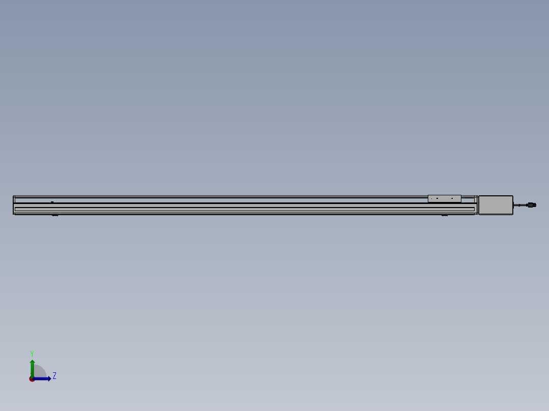 精密模组MT100-L78-1300-L-M10-C4左视图