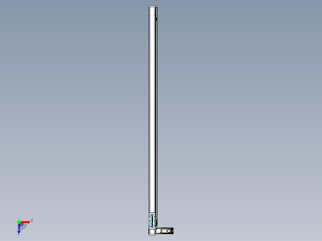欧规系列-LB6A-L130-S1950-BL-ZP40-C3俯视图
