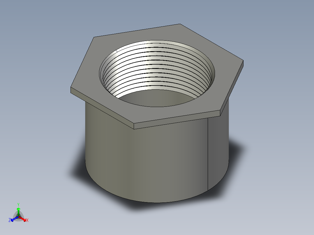 船舶管路系统SeaCor_ReducerBushing_FPTxSPIG_37J138251_2in x 1.5in