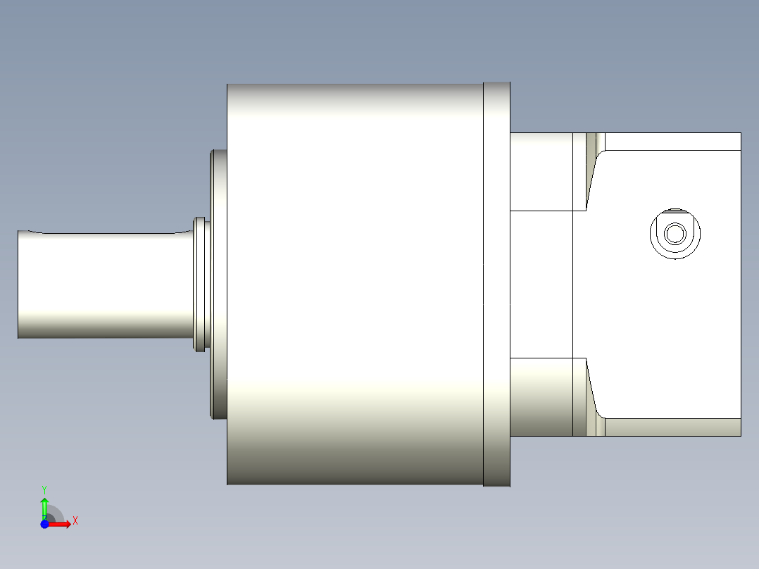 直齿PLE120-L2-LC 19-70-90-M5.stp前视图