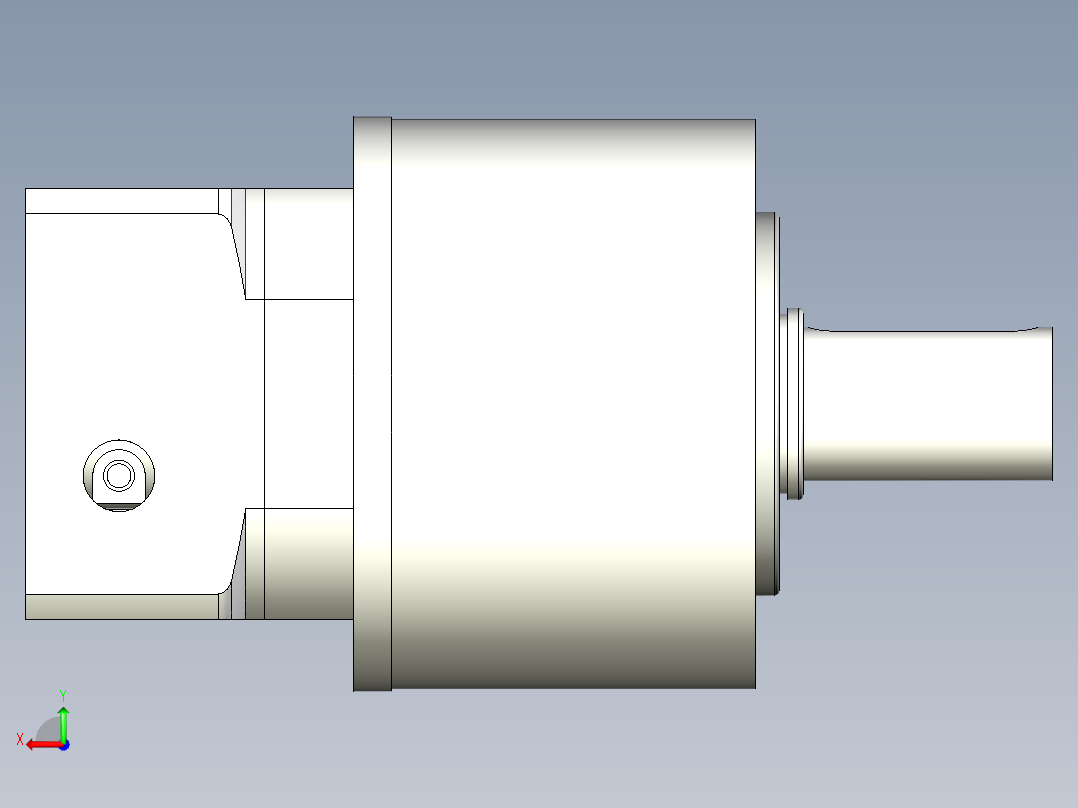 直齿PLE120-L2-LC 19-70-90-M5.stp后视图