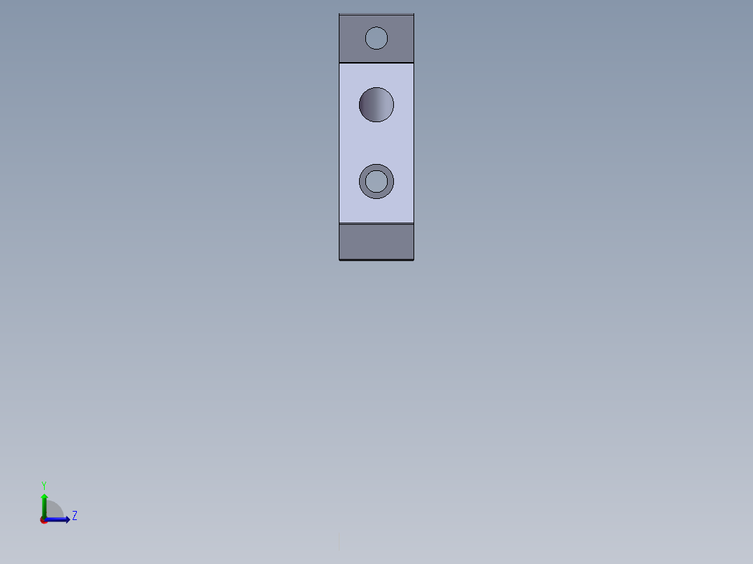铝型材及其附件3.31.100.40.40.M5.SLDPRT前视图
