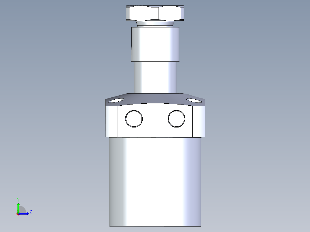 KOSMEKLHA0650-SL多系列多零件图纸模型左视图