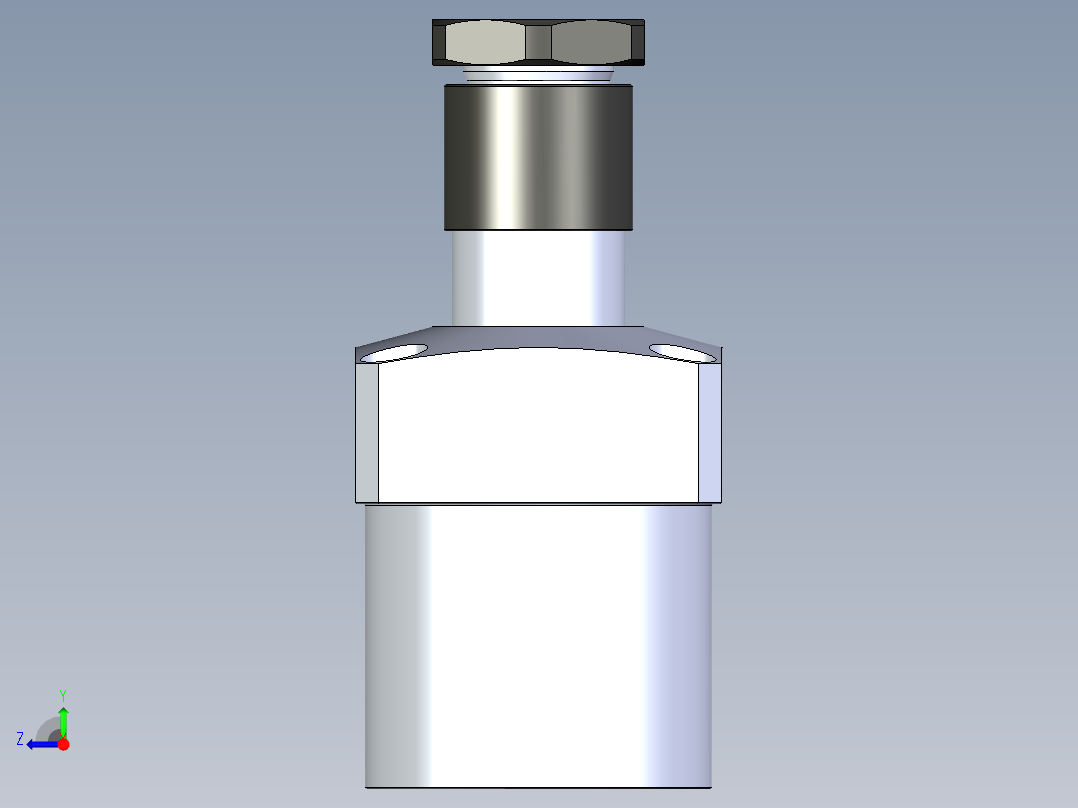 KOSMEKLHA0900-SR-Y60_R01多系列多零件图纸模型右视图