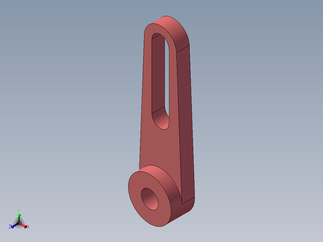 S36 连接臂正等轴测图