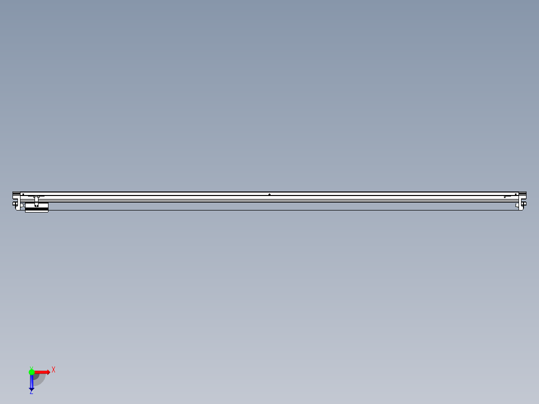 威洛博VL系列3d模型模组VL22H1Y-S2250俯视图