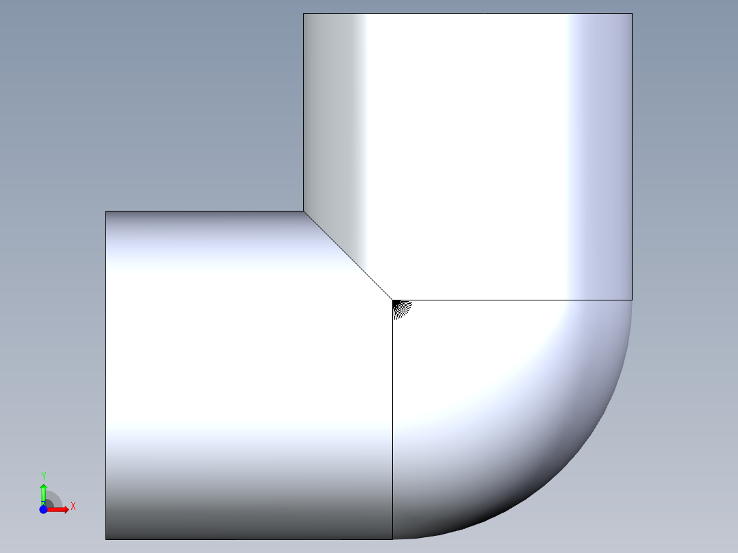 聚氯乙烯配件07-Sch80_90Elbow_FPTxFPT_808-005_0.5in前视图