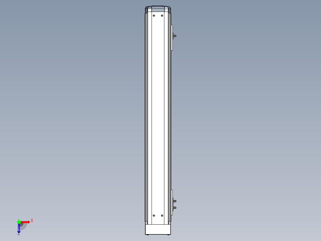 Toyo东佑达直线模组-ETH12-650-BM-200W+煞車俯视图