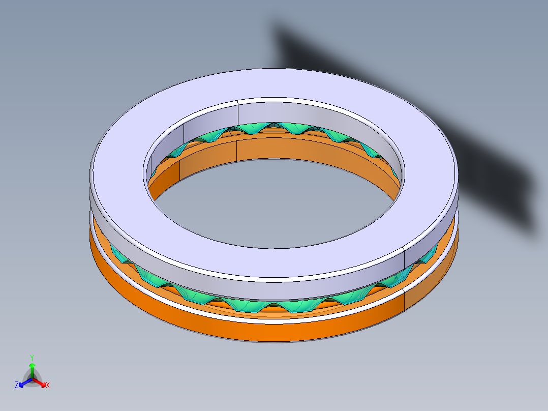 平面推力球轴承51109
