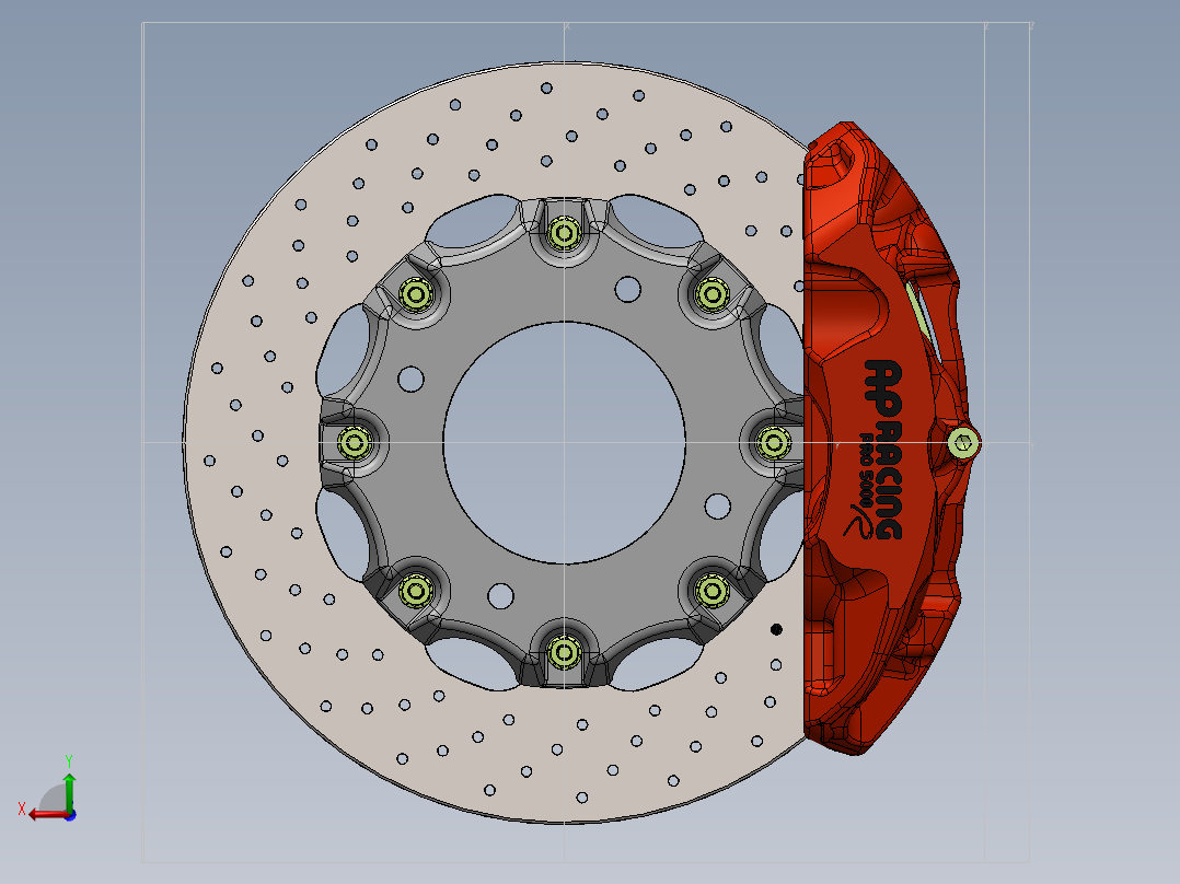 制动器 (36)后视图