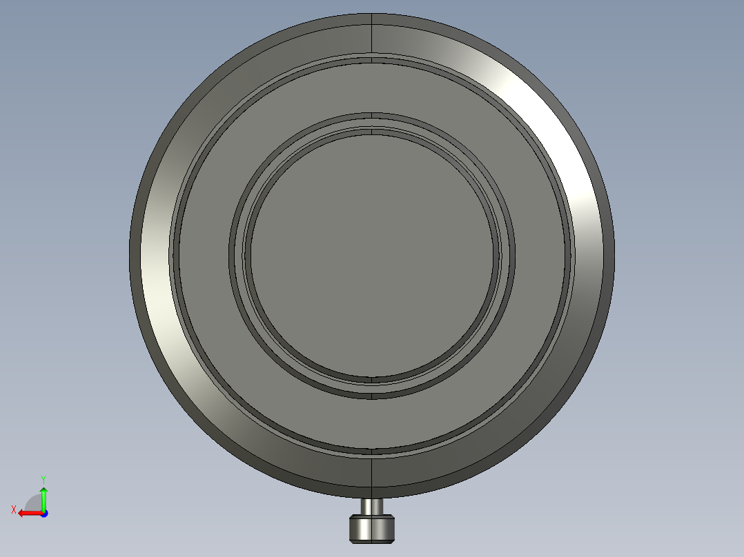 基恩士CA-LHR35_kc图纸模型后视图