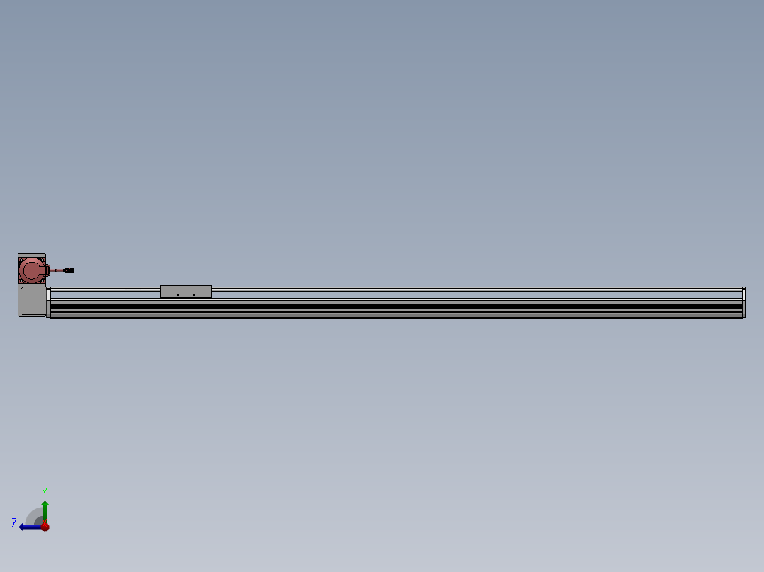 精密模组MT170-L125-1800-LU-M75-C4右视图