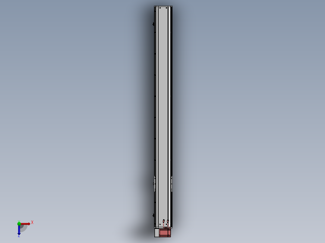 精密模组MT170-L125-1800-LU-M75-C4俯视图