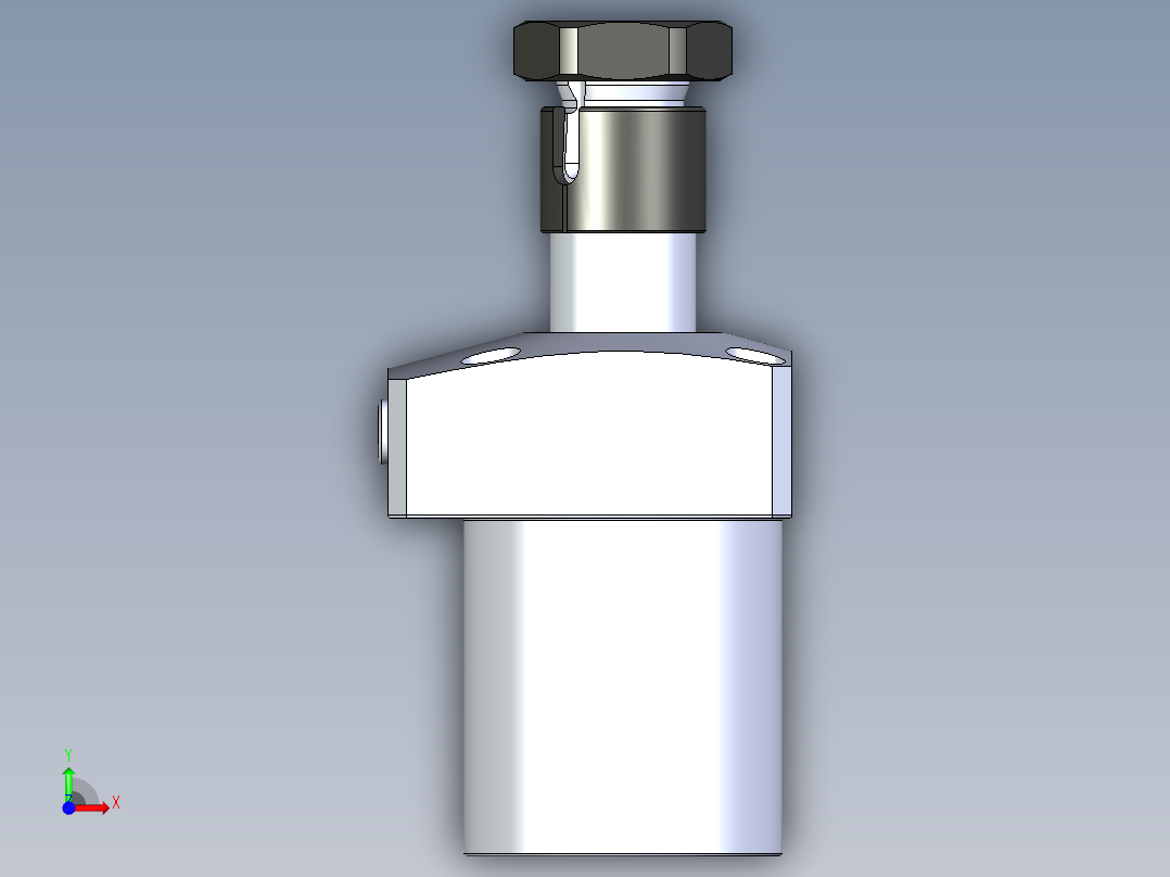 KOSMEKLHA0480-GR-Y45_R01多系列多零件图纸模型前视图