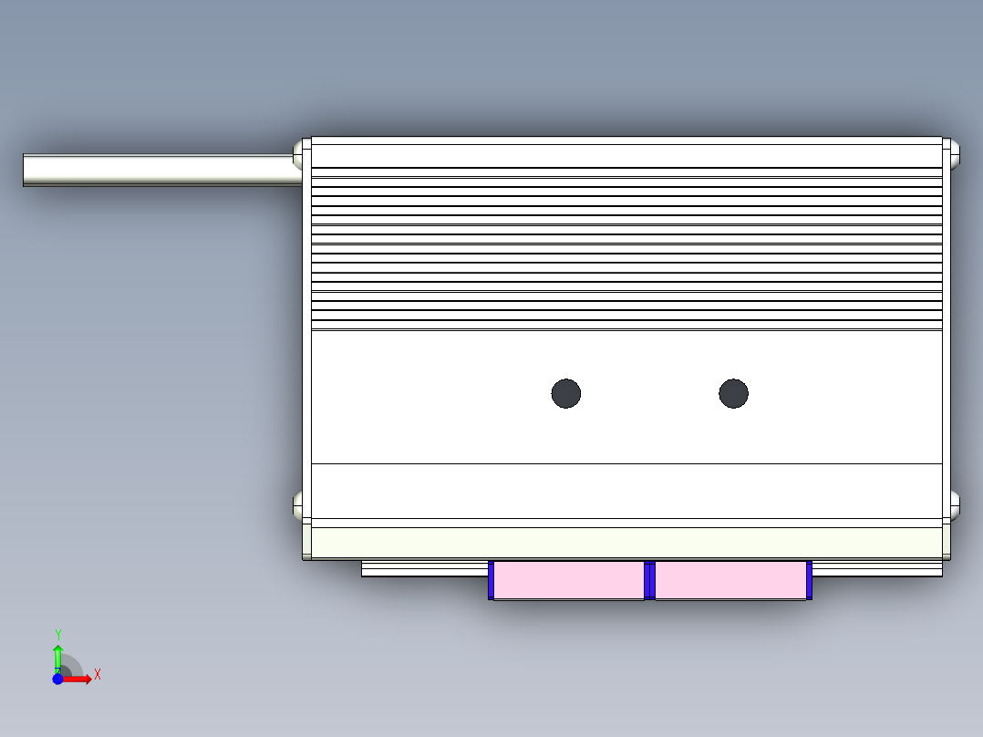 威洛博模组LEHF20-S48-Q-03L前视图