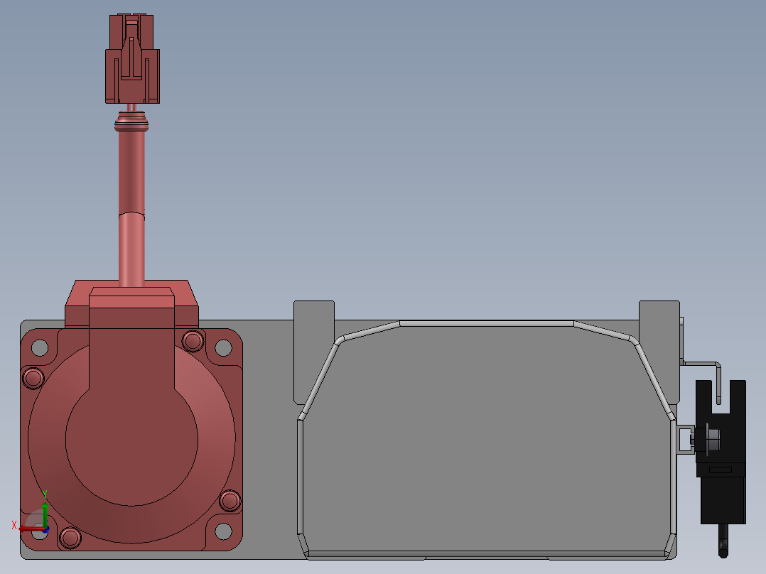 精密模组MY120-T10-100L-BL-P20B-C4-C后视图