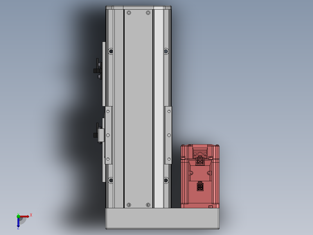 精密模组MY120-T10-100L-BL-P20B-C4-C俯视图