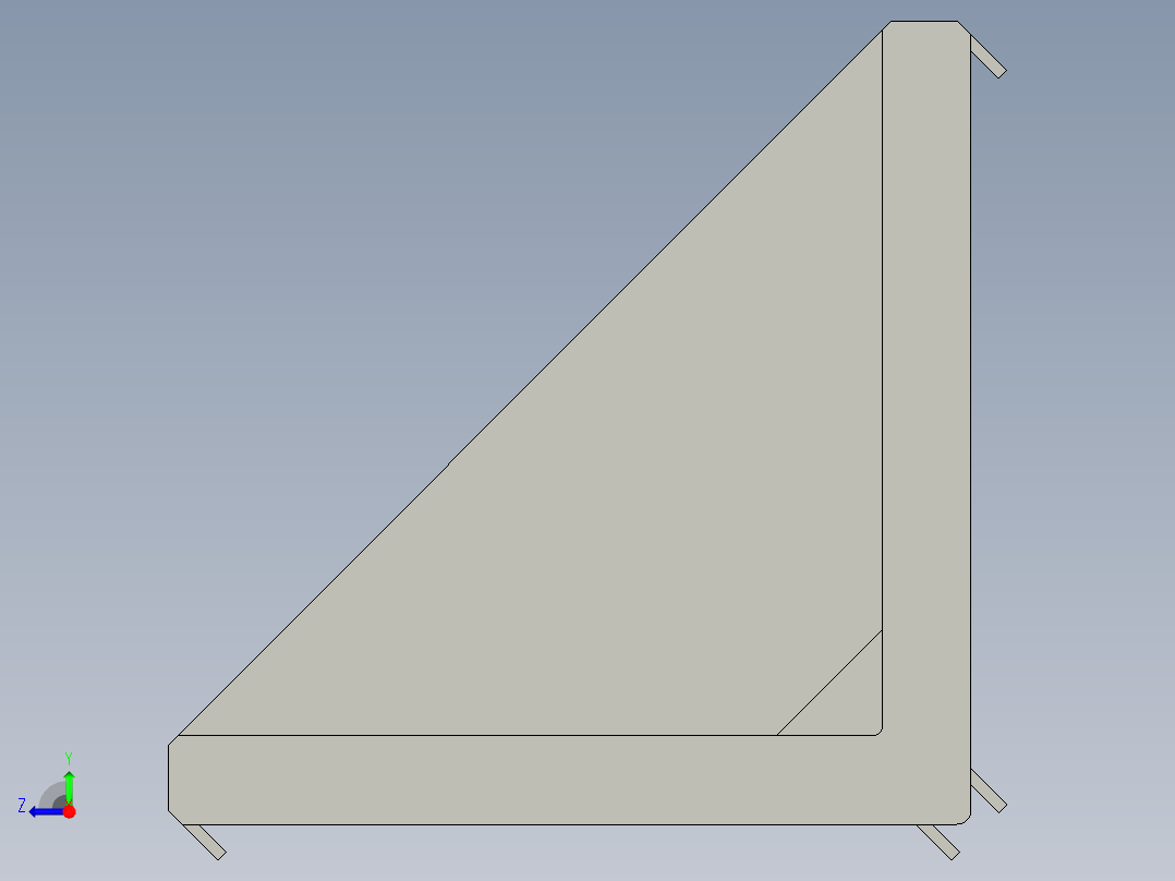 型材-BR 45X90 ANGLE BRACKET KJN523567右视图