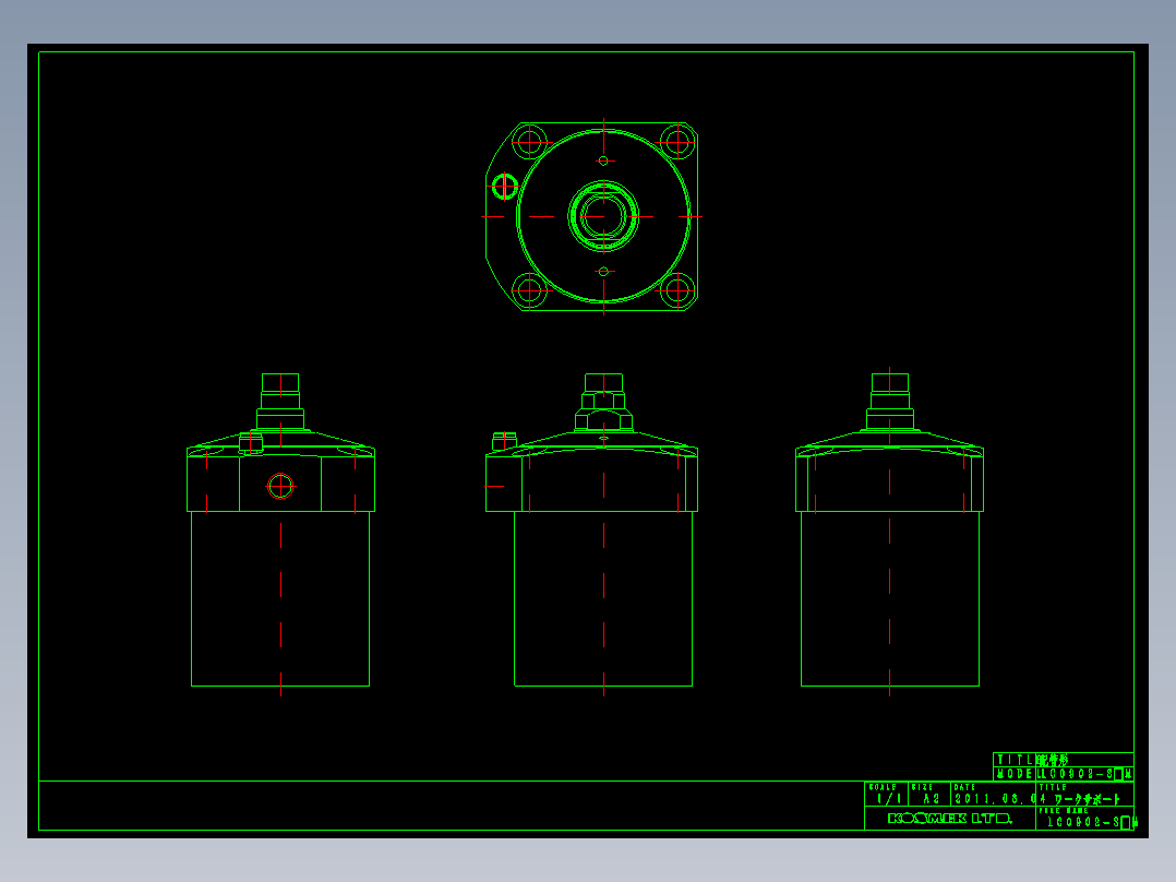 KOSMEKLC0902-SxM多系列多零件图纸模型多系列多零件图纸模型