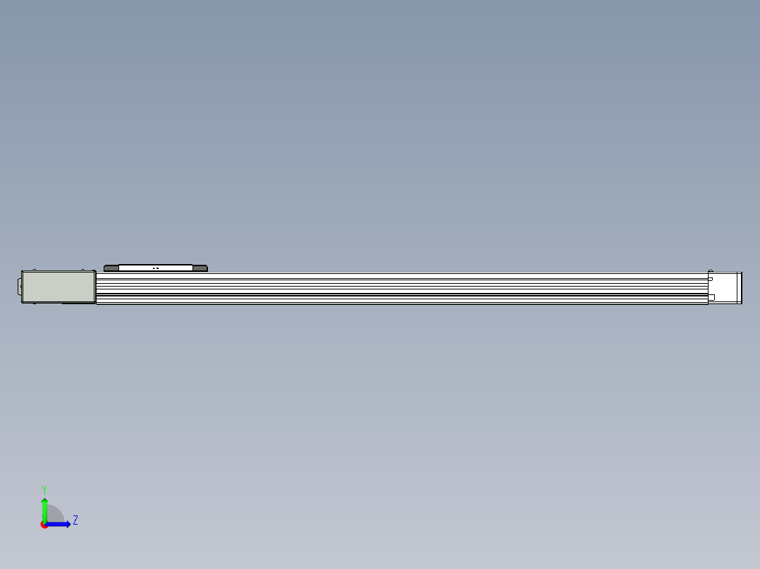 同步带滑台-欧规BC6H-L60-S1000-L-ZP40-D3左视图