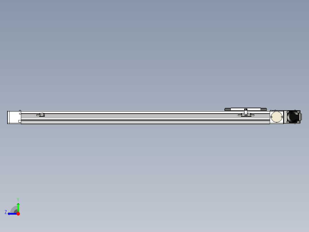 同步带滑台-欧规BC6H-L60-S1000-L-ZP40-D3右视图