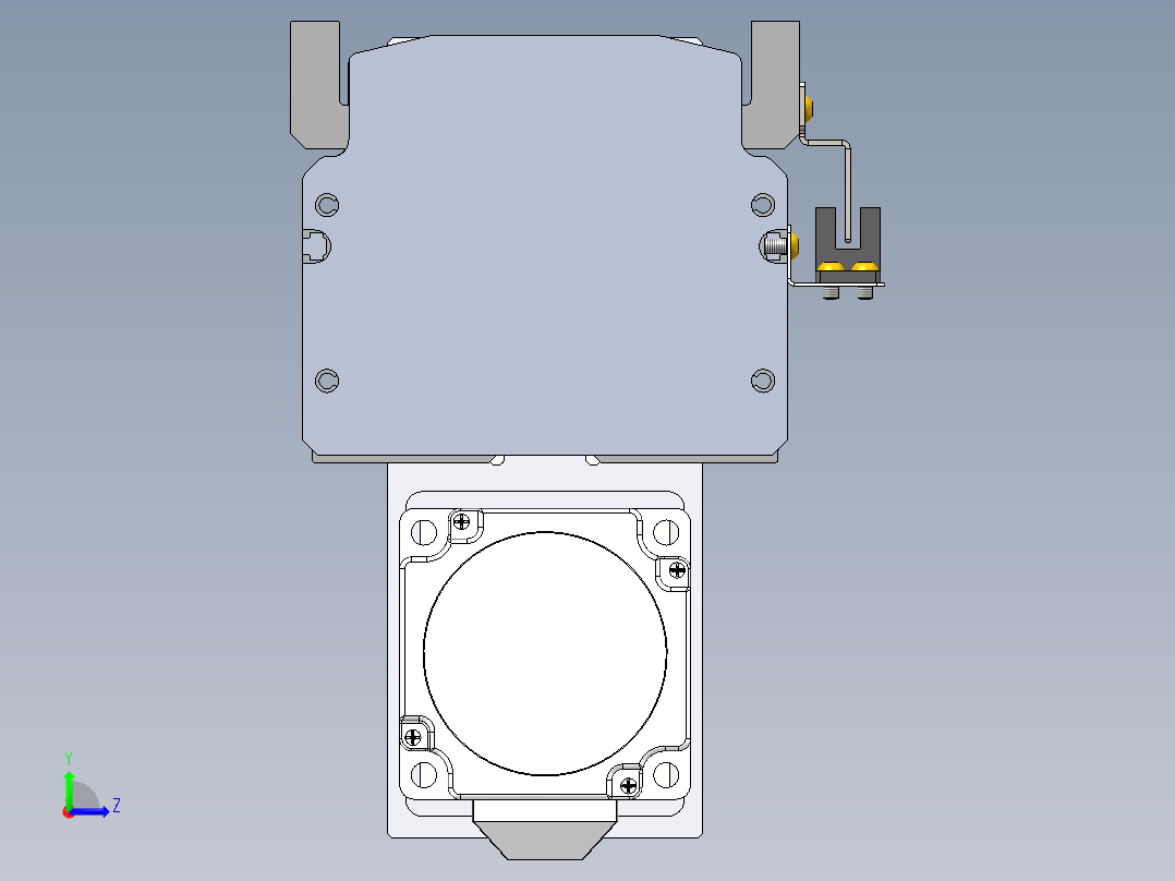 MTH丝杆半封闭模组MT100BS-BM-60左视图