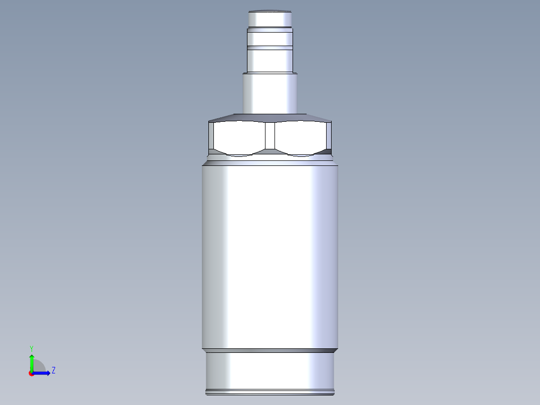 KOSMEKLD0302-xM-E多系列多零件图纸模型左视图