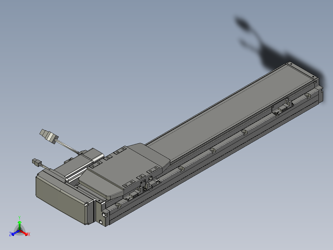 威洛博模组VGTH12-L10-C-S450-BR-ZT40-C3正等轴测图