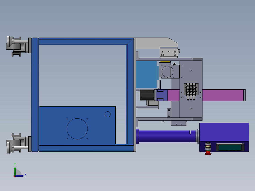 半自动焊锡机sw20可编辑左视图