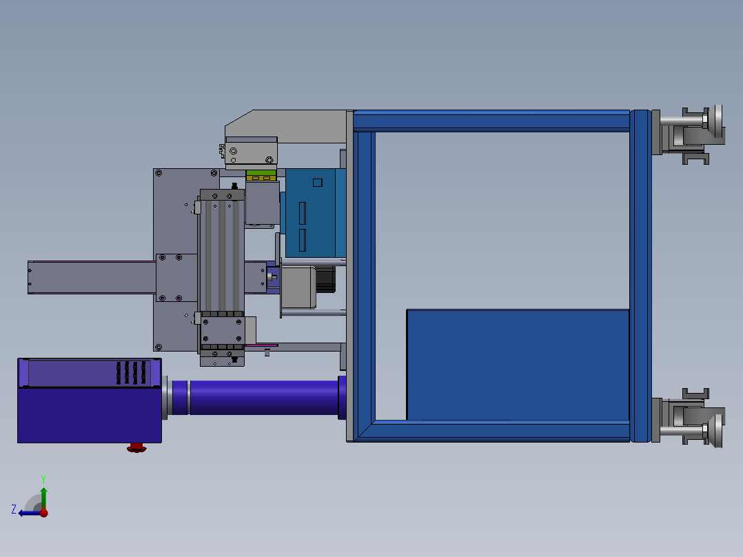 半自动焊锡机sw20可编辑右视图
