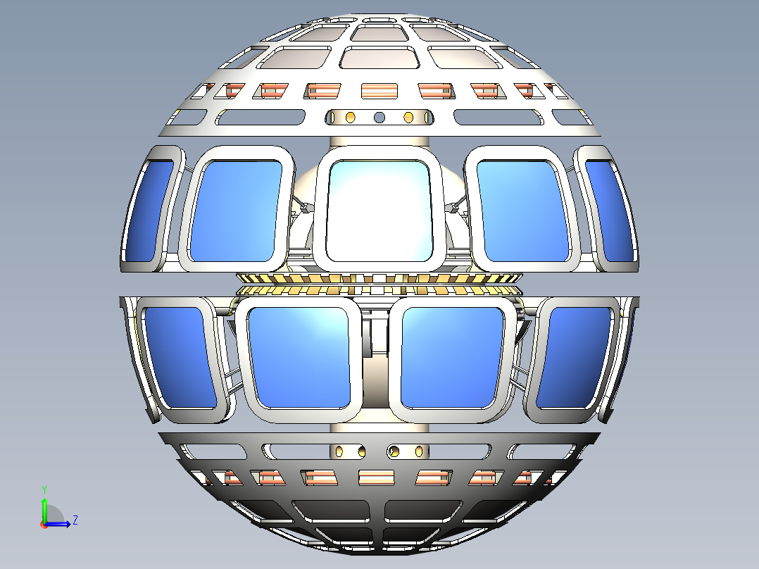 ufo外星飞船9左视图