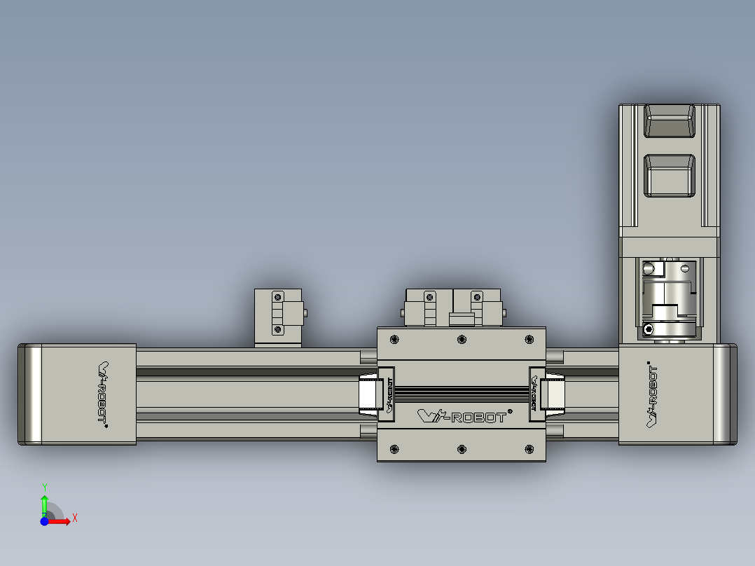 威洛博LB.GB同步带传动--欧规系列EBF5-L11-S100-BL-P20-C4前视图