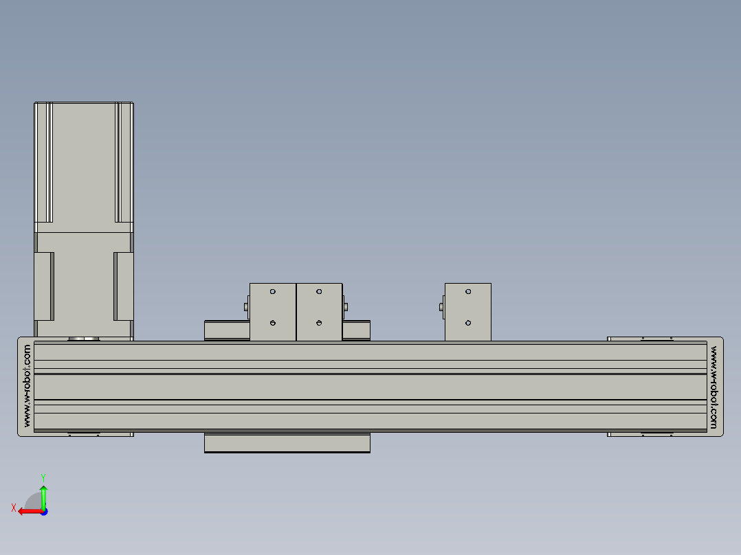 威洛博LB.GB同步带传动--欧规系列EBF5-L11-S100-BL-P20-C4后视图