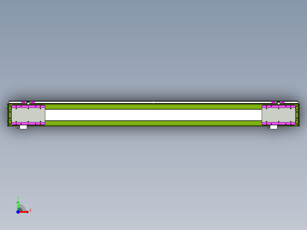威洛博LC系列3d模型模组2LC14S2Y-S1300前视图