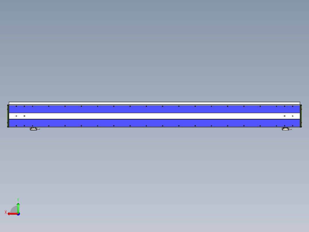 威洛博LC系列3d模型模组2LC14S2Y-S1300后视图