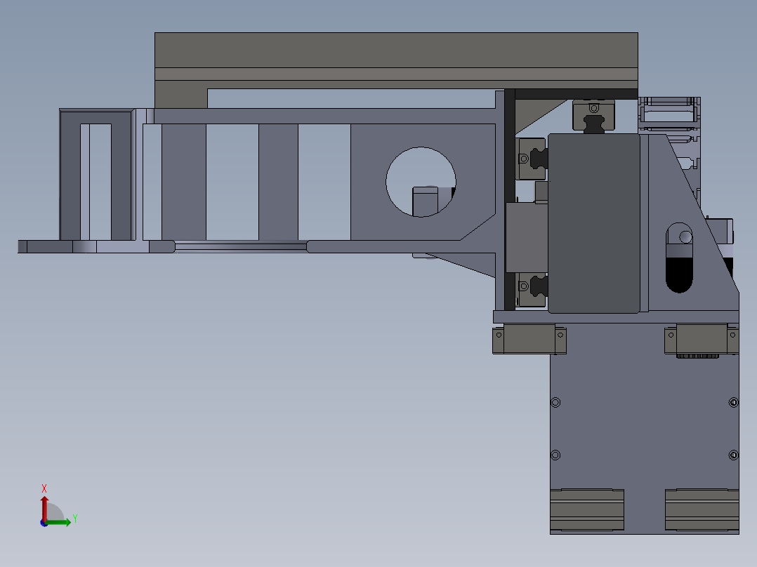 码垛机含二维 三维、后视图
