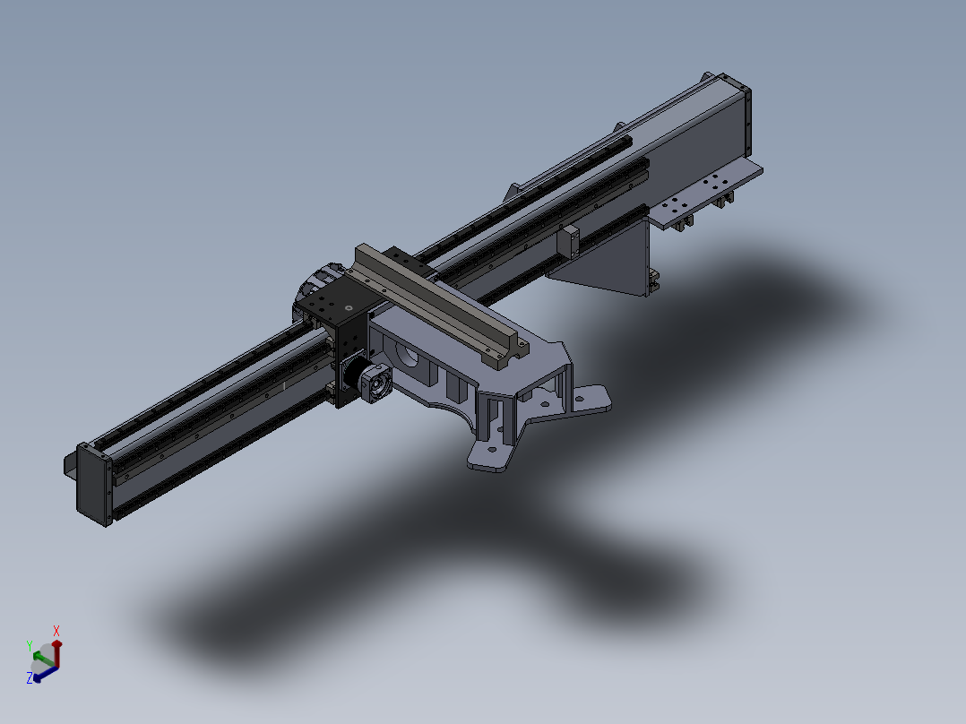 码垛机含二维 三维、正等轴测图