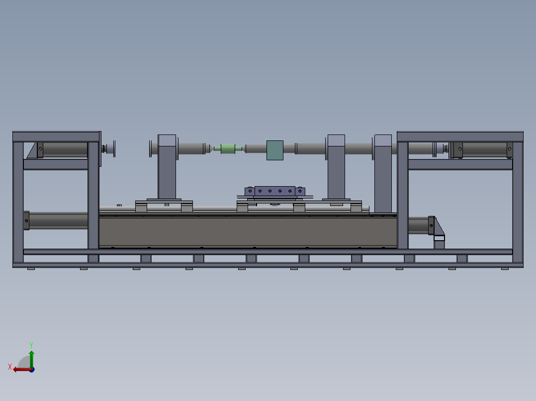 H90-200压机装配后视图