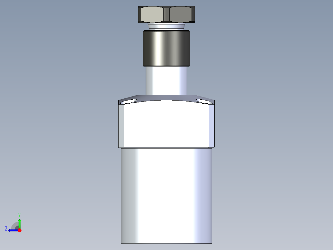 KOSMEKLHA0480-SR-Y45_R01多系列多零件图纸模型右视图