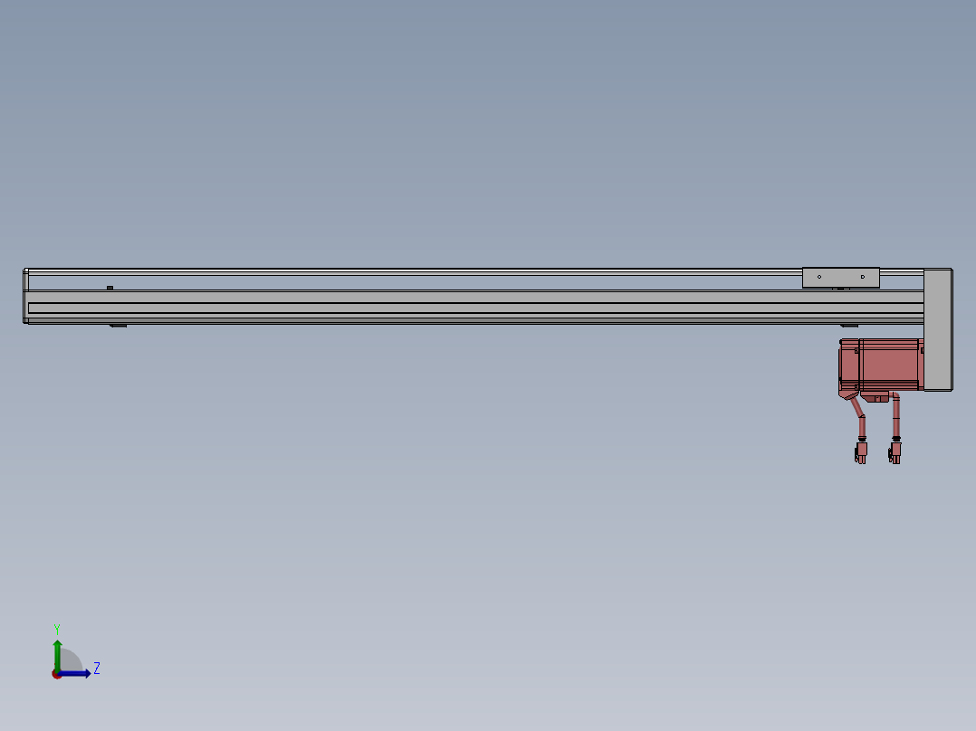 精密模组MY100-T10-850L-BM-P20B-C4-C左视图