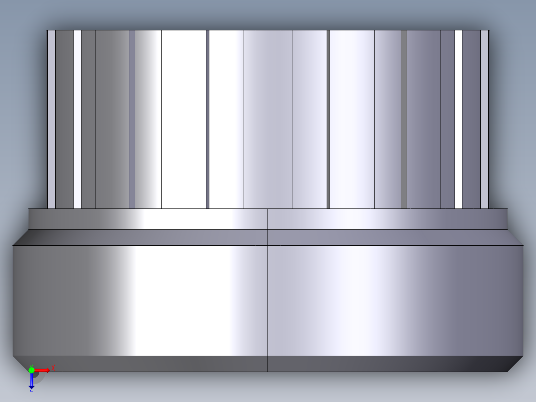10FBLV 联合布什溶剂焊接BS系列俯视图