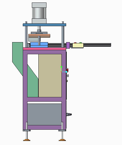 冲切口机-折弯件（cero3.0可编辑+cad）