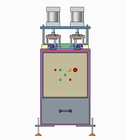 冲切口机-折弯件（cero3.0可编辑+cad）