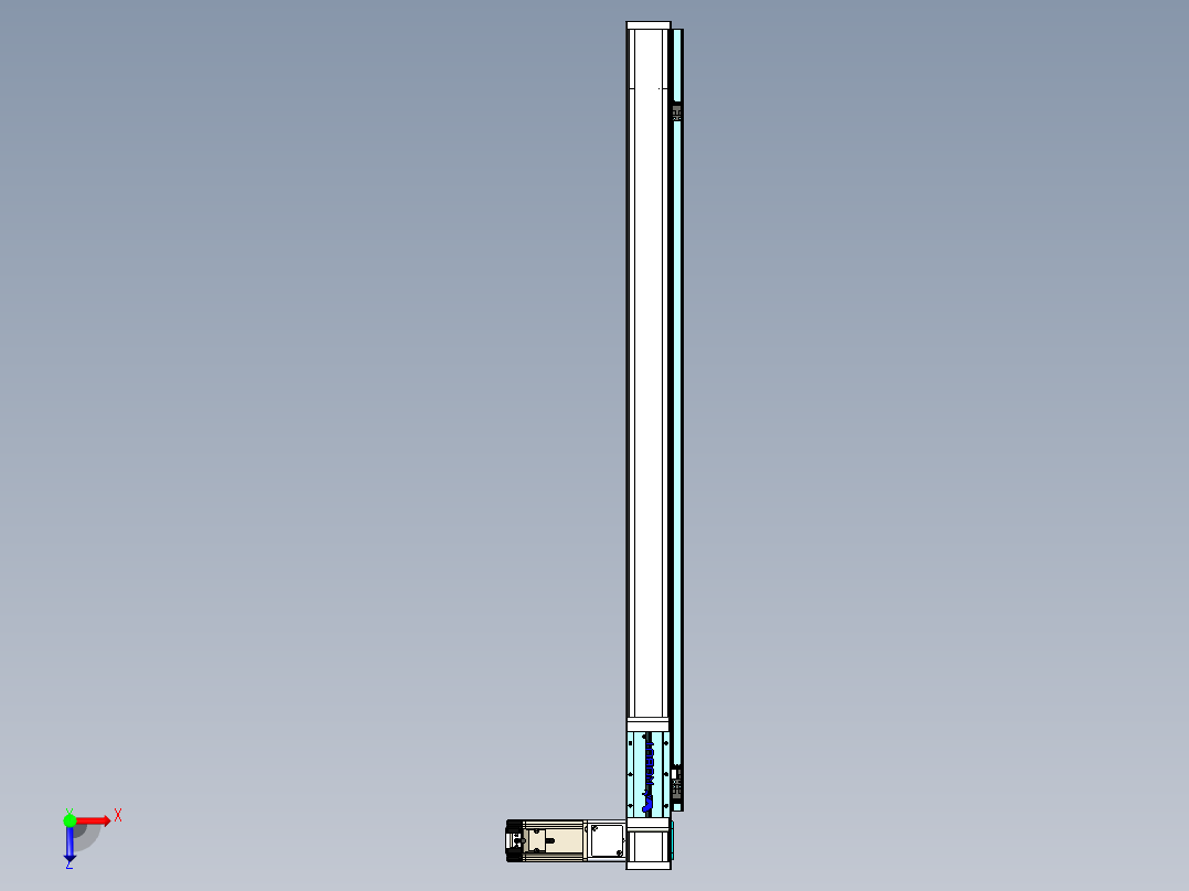 欧规系列-LB6A-L130-S950-BR-ZP40-C3俯视图