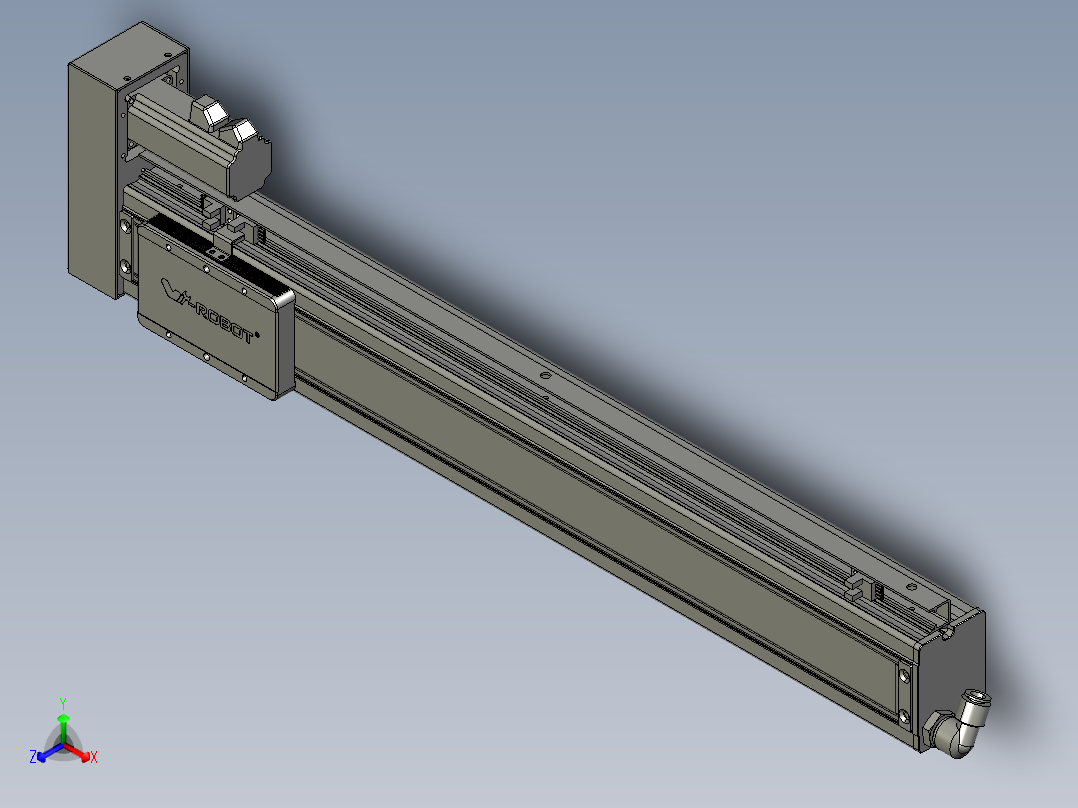 威洛博VC8-S500-BR-P10正等轴测图
