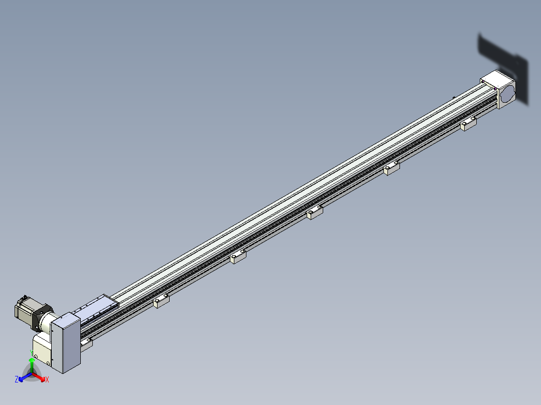 同步带滑台-欧规B8-L88-S1950-L-ZP75-D3-N10